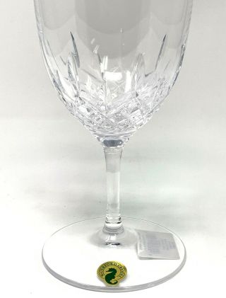 Waterford Lismore essence crystal water glass goblets 12 available 2