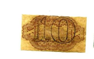 10 Cent " Red Reverse " (specimen) 1800 