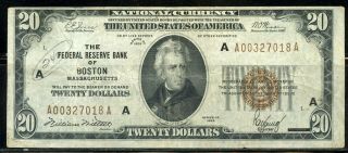 United States $20 1929 Nat 