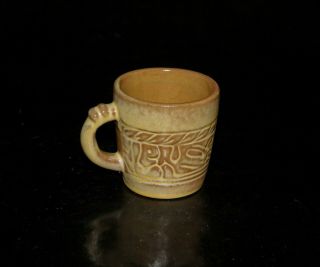Frankoma Mayan Aztec Desert Gold ☆ Coffee Mug Cup 7c ☆ 13 Available