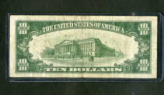 US Paper Money 1934 - A $10 North Africa Silver Certificate 2