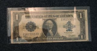 1923 Series $1 One Dollar Silver Certificate Large Size Currency Note Bill U.  S.