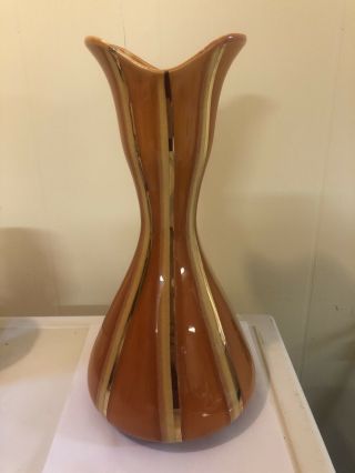 Vintage Hull Pottery Continental Vase - 13 1/4” - 58