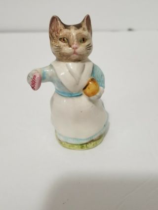 Beswick Beatrix Potter’s 1961 Tabitha Twitchit Porcelain Cat