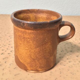Vintage Mccoy Brown Pottery 1412 Replacement Coffee/tea Cup 8oz Mug Usa
