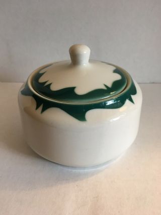 Sterling Air Brushed Restaurant Ware Sugar Bowl And Lid