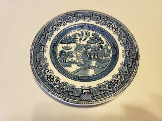 Vintage Myott Son & Co England Blue Willow Bread And Butter Plate 6 7/8