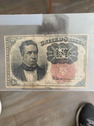 United States.  10 Cent Paper Money 1840
