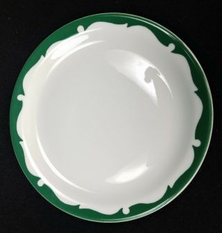 Vintage Shenango China Restaurant Ware Everglades Green Salad Plate 7¼ "