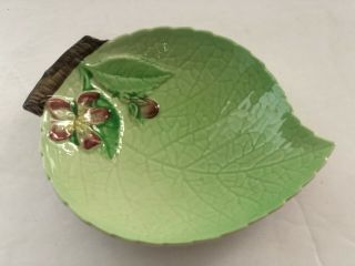 Carlton Ware Porcelain Leaf Shaped Trinket Dish Australian Design