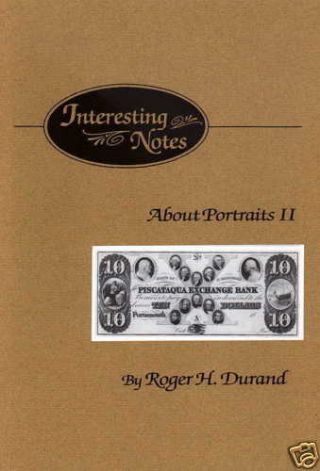 Book - Interesting Notes About Portraits Vol 2 - - - - Durand