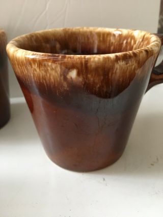 Vintage - Hull Pottery - Mid Century - Brown Drip Glaze - Coffee Cup