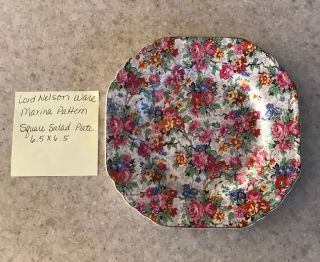 Lord Nelson Ware Marina Salad/dessert Plate