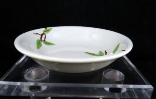Weil Ware California Pottery Brentwood Dogwood On Gray 5 1/4 " Dessert Sauce Bowl