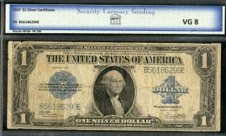 Us Paper Money 1923 $1 Silver Certificate