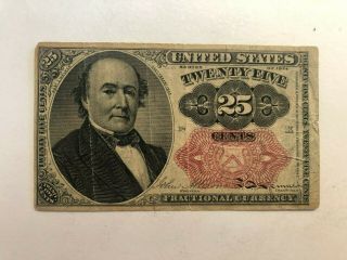 United States Fractional Currency 25 Cents 1874