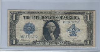 1923 Series Large Size Silver Certificate - Speelman/white Signatures