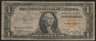 1935 - A $1 Small Silver Certificate North Africa S/h After 1st Item