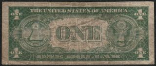 1935 - A $1 Small Silver Certificate North Africa S/H After 1st Item 2