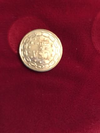 1861 Fantasy CSA Confederate States of America 5 Dollar Coin token 2