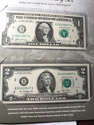 America’s Founding Fathers 2020 Currency Set U.  S.  Mint/b.  E.  P.
