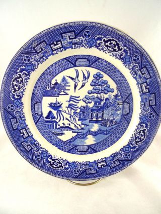 (1) Vintage Homer Laughlin 1948 Blue Willow Bread/dessert Plate 6.  5 "