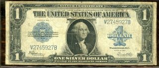 Series Of 1923 United States Silver Certificate $1 Large Size Note Ek301