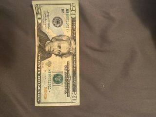 2017 Twenty Dollar ($20) Star Note