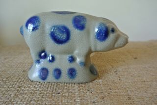 Vintage 1993 Bbp Beaumont Brothers Pottery Pig Piggy Small 4 3/4 "