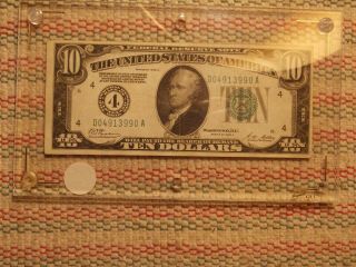 Usa 1928 A $10.  00 Note