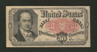 Fr.  1381 Fifth Issue Fifty Cents (50c) Fractional 1874 - 76
