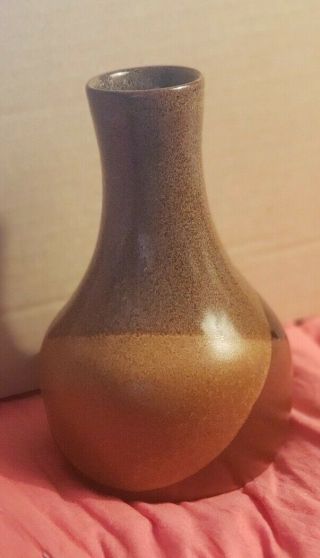 Pottery Craft USA Vase Vintage Vase Mid Century Modern Geometric Design No Chips 3