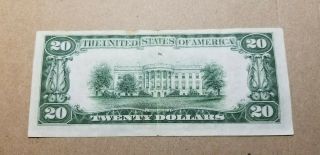$20 1934 B Chicago Federal Reserve Note 2