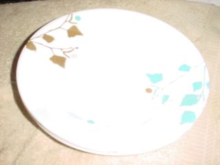 4 Corelle Leaves 8.  5 " Lunch Plates Usa