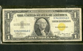 Us Paper Money 1935 - A $1 North Africa Silver Certificate