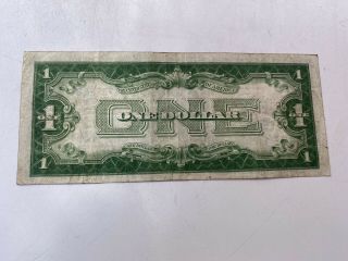 US One Dollar $1 Series 1928B Silver Certificate Small Note Bill Blue Seal 2