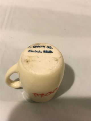 Coors Pottery Souvenir Porcelain Mini Beer Mug 3