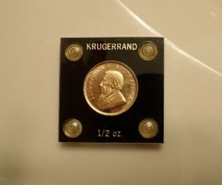 1980 1/2 Oz South African Krugerrand Fine Gold Coin Bu Africa First Year