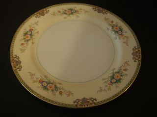 Vintage Hand Painted Floral Meito China Made In Japan Salad Plate 8 "