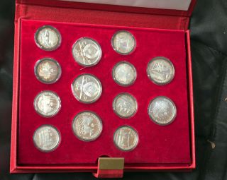 1980 Moscow Olympics Proof Set • Red Presentation Case,  Related Documents
