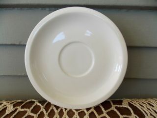 Vintage Midwinter Stoneware Glacier White 6 1/2 " Saucer Plate Japan