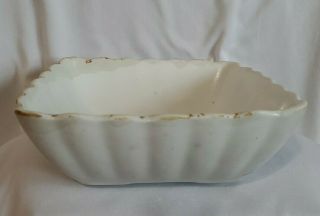 Antique Alfred Meakin England Royal Ironstone China Square Dish