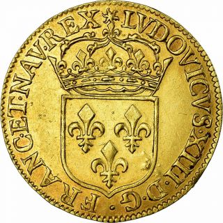 [ 486150] Coin,  France,  Louis Xiii,  Écu D 