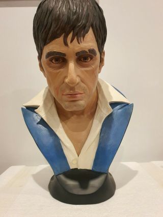 Sideshow Scarface Life - Size Bust Statue Figure Tony Montana Al Pacino