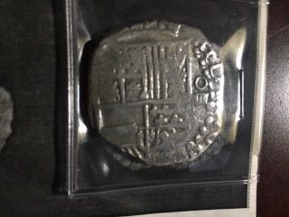 Atocha 8 Reales Silver Coin 1622 Shipwreck - Grade 3 Mel Fisher Treasure Wow
