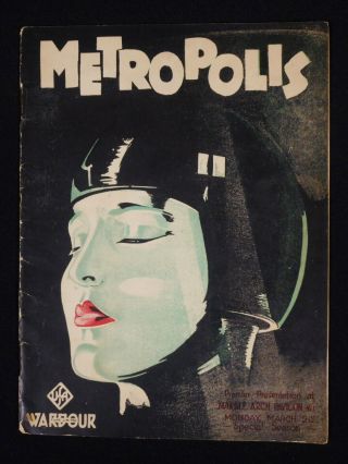 Metropolis 1927 Fritz Lang Alfred Abel Brigitte Helm Classic Sci - Fi Rare