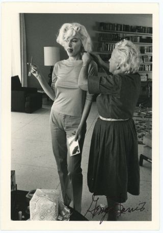 Marilyn Monroe " The Last Photos " 1962 Photograph Signed By George Barris Fine,