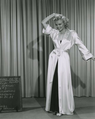 Marilyn Monroe Gentlemen Prefer Blondes Wardrobe Test Photograph 1953 2