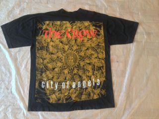 Vintage 1994  The Crow City Of Angels Real Love Is Forever Movie Promo T - Shirt 2