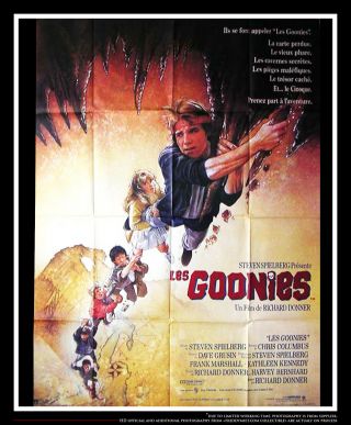 The Goonies 4x6 Ft French Grande Movie Poster 1985